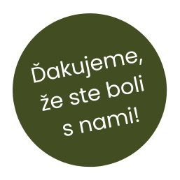 Ďakujeme, že ste boli s nami!